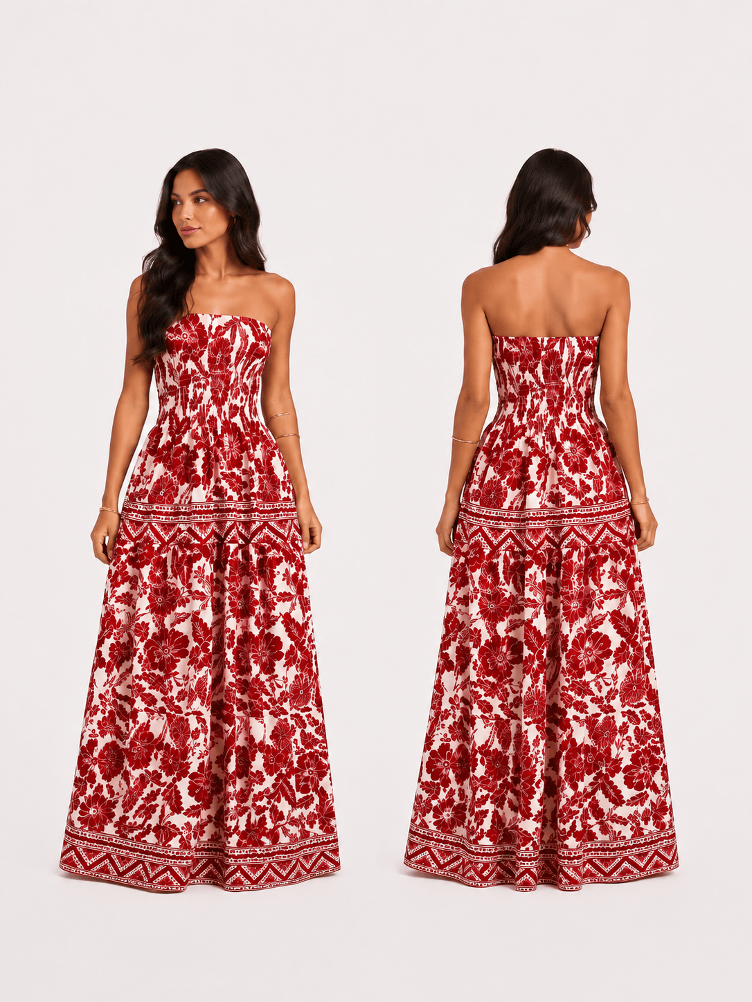 Vestido Florença Rubra - MANUVIC