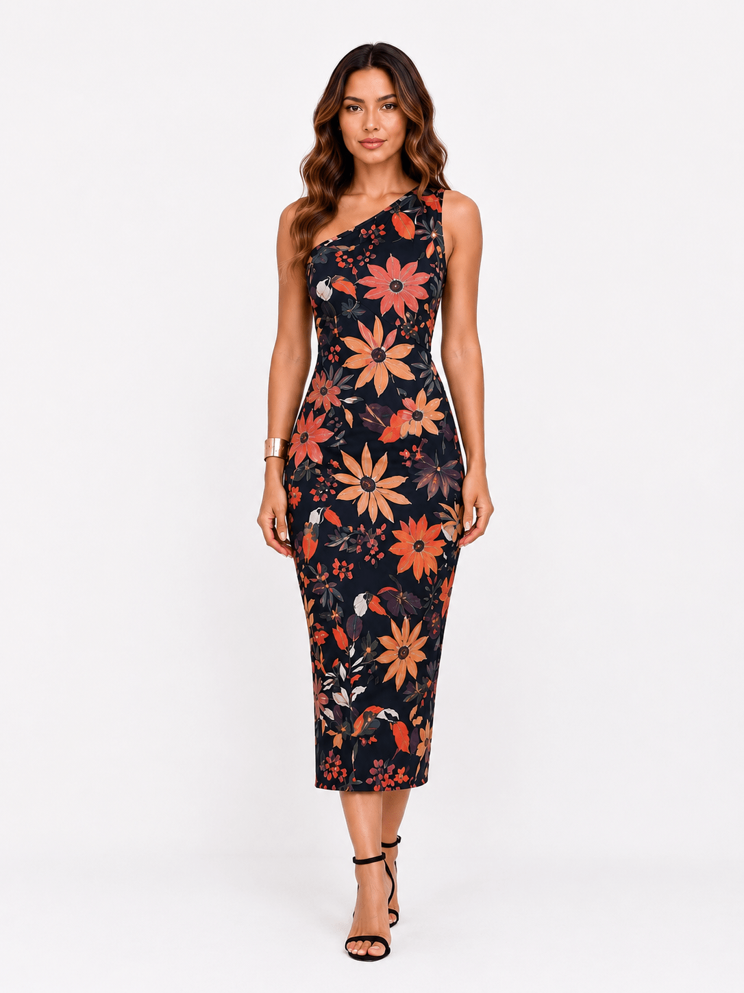 Vestido Midi Tucano Floral - MANUVIC