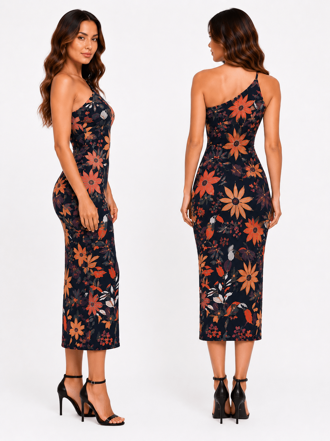 Vestido Midi Tucano Floral - MANUVIC