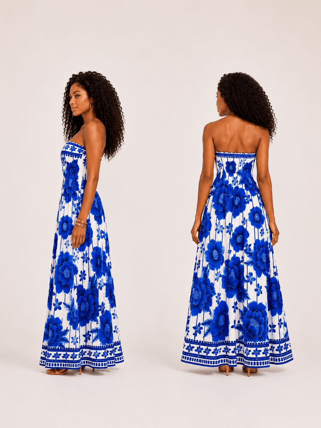 Vestido Royal Blue - MANUVIC